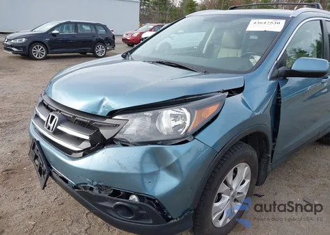 2014 Honda Cr-V Ex-L из США, поврежденный, VIN 5J6RM4H72EL004412